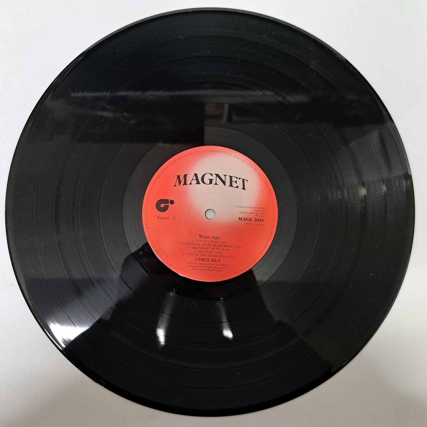 Chris Rea - Water Sign (Vinyl LP 1983 UK) NM/NM