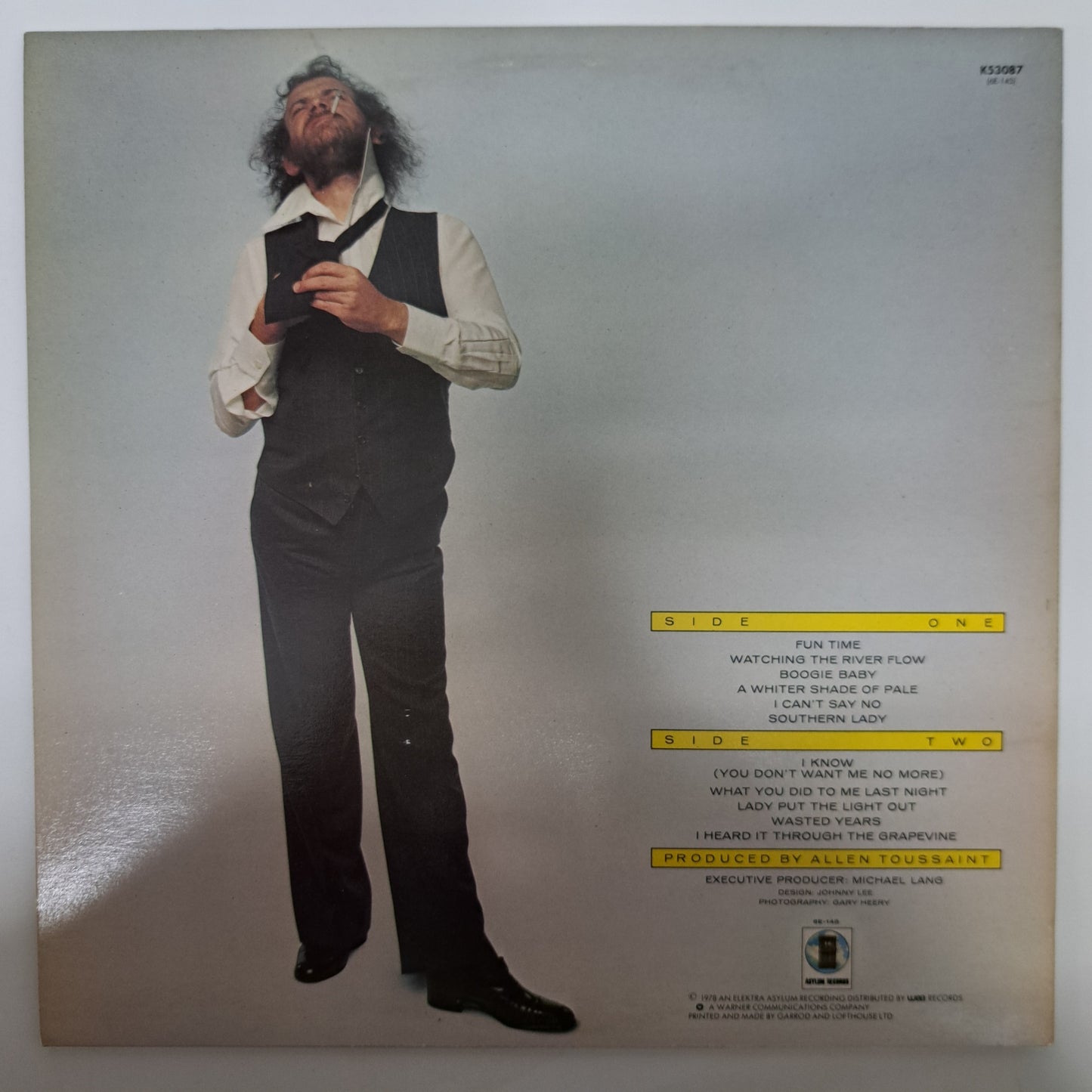 Joe Cocker - Luxury You Can Afford (Vinyl LP 1978 UK)EX/EX