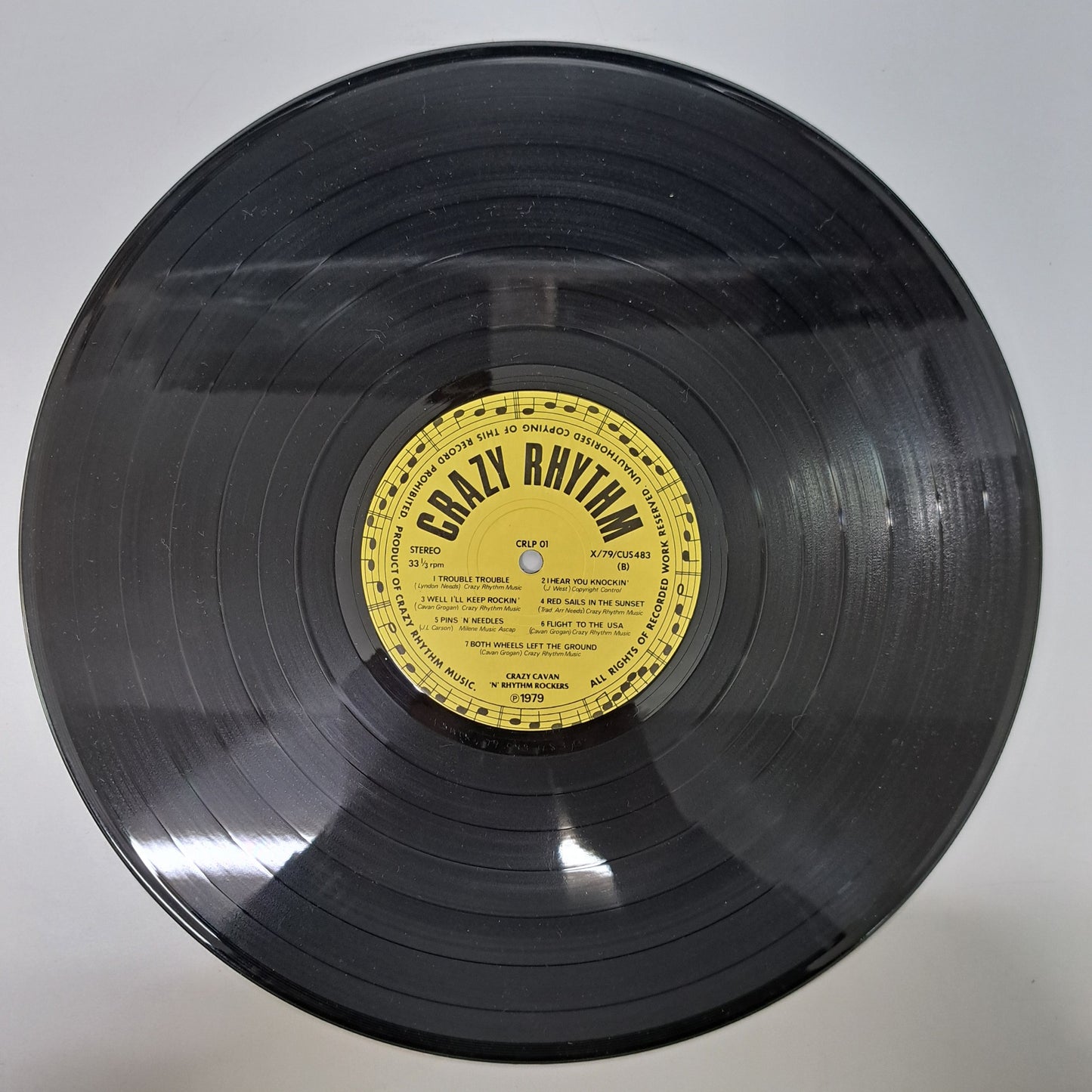 Crazy Cavan 'n' Rhythm Rockers - Still Crazy (Vinyl LP UK 1979) EX/EX