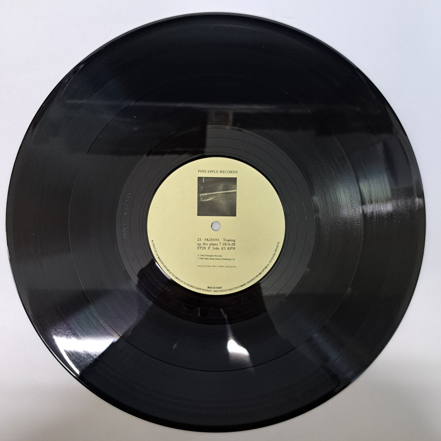 23 Skidoo - Tearing up the Plans (Vinyl 12" Single UK 1982) EX/EX