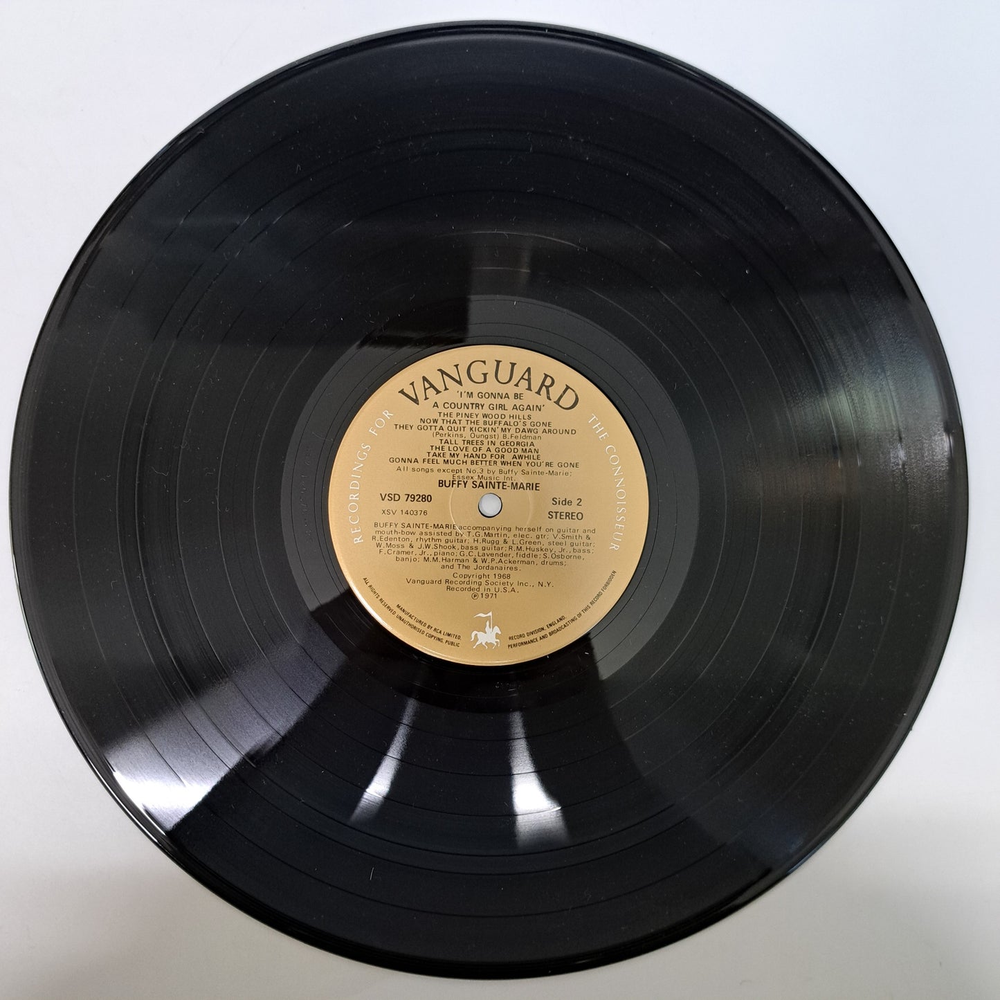 Buffy Sainte-Marie - I'm Gonna be a Country Girl Again (Vinyl LP UK 1972) EX/NM