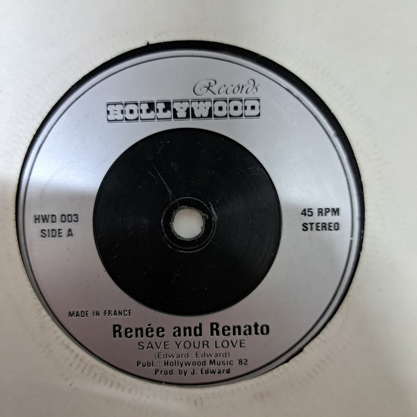 Renee and Renato - Save Your Love (Vinyl 7" Single) EX