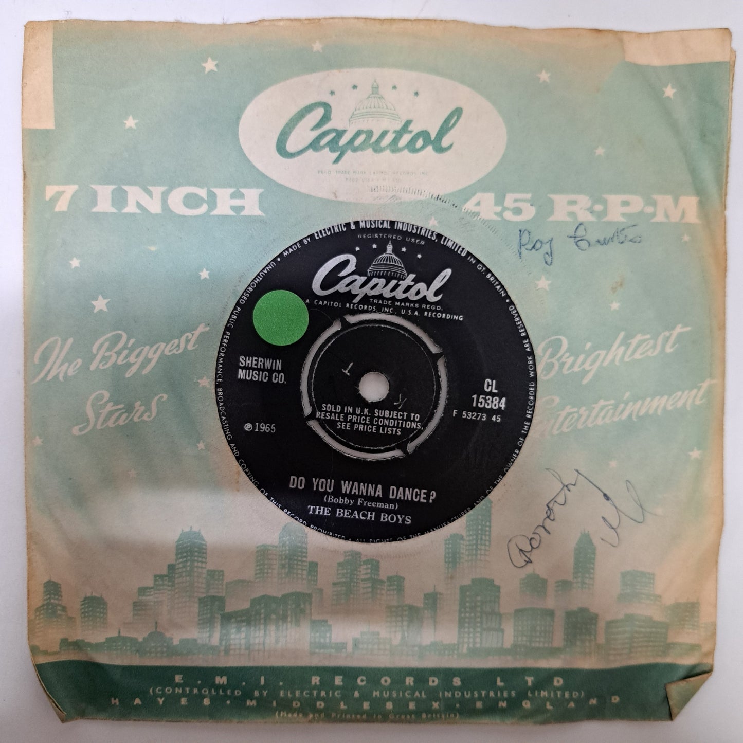 Beach Boys - All Summer Long (Vinyl 7" Single 1965) EX