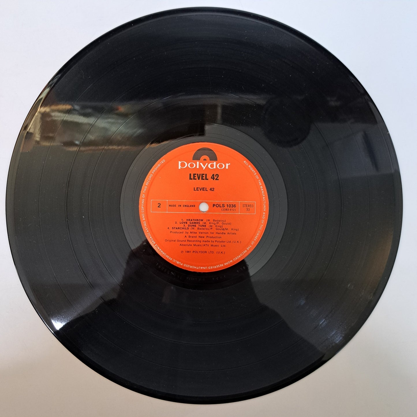 Level 42 - Self Titled (1981 UK Jazz-Funk Vinyl LP) EX/NM