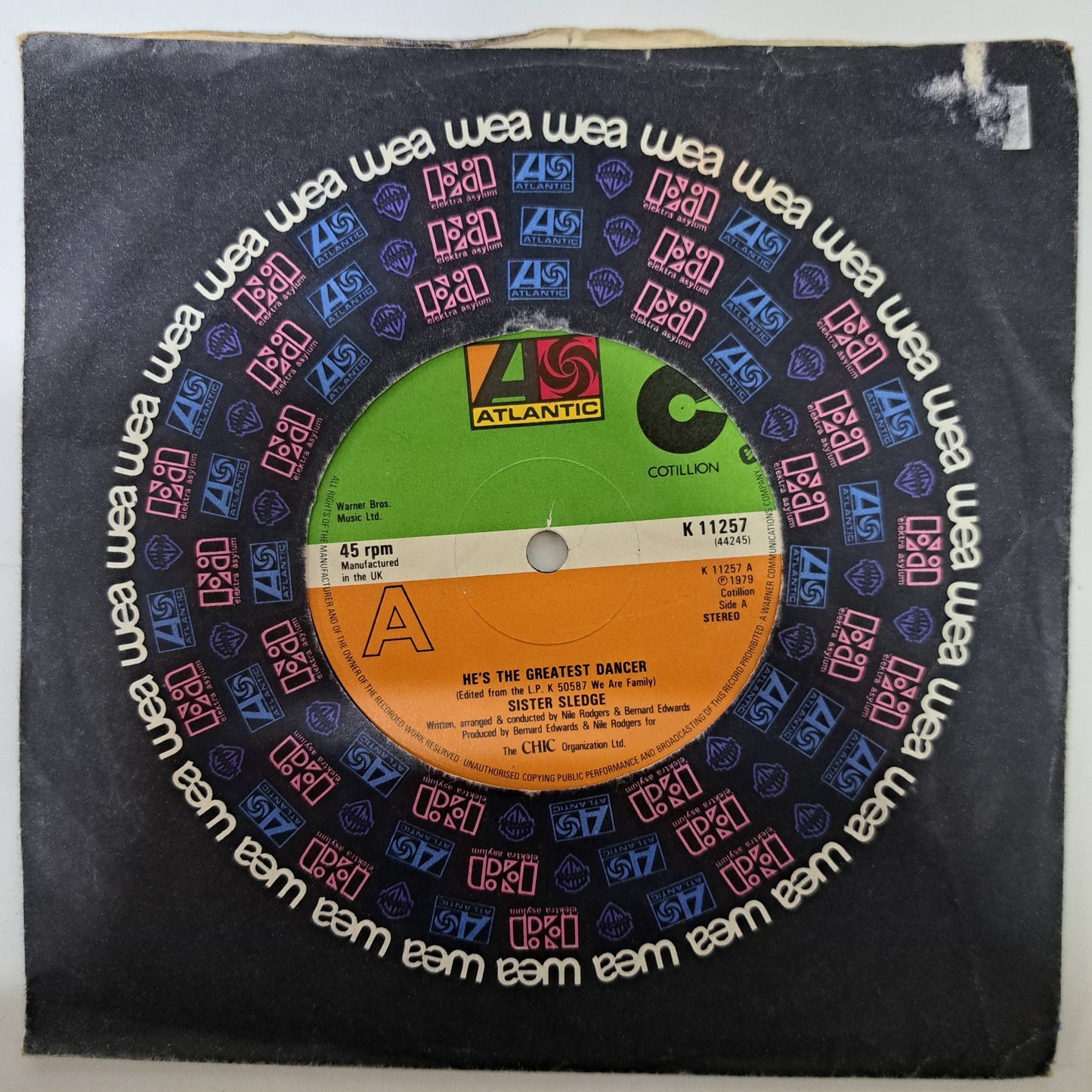 Sister Sledge - He's the Greatest Dancer (Vinyl 7" Single) EX