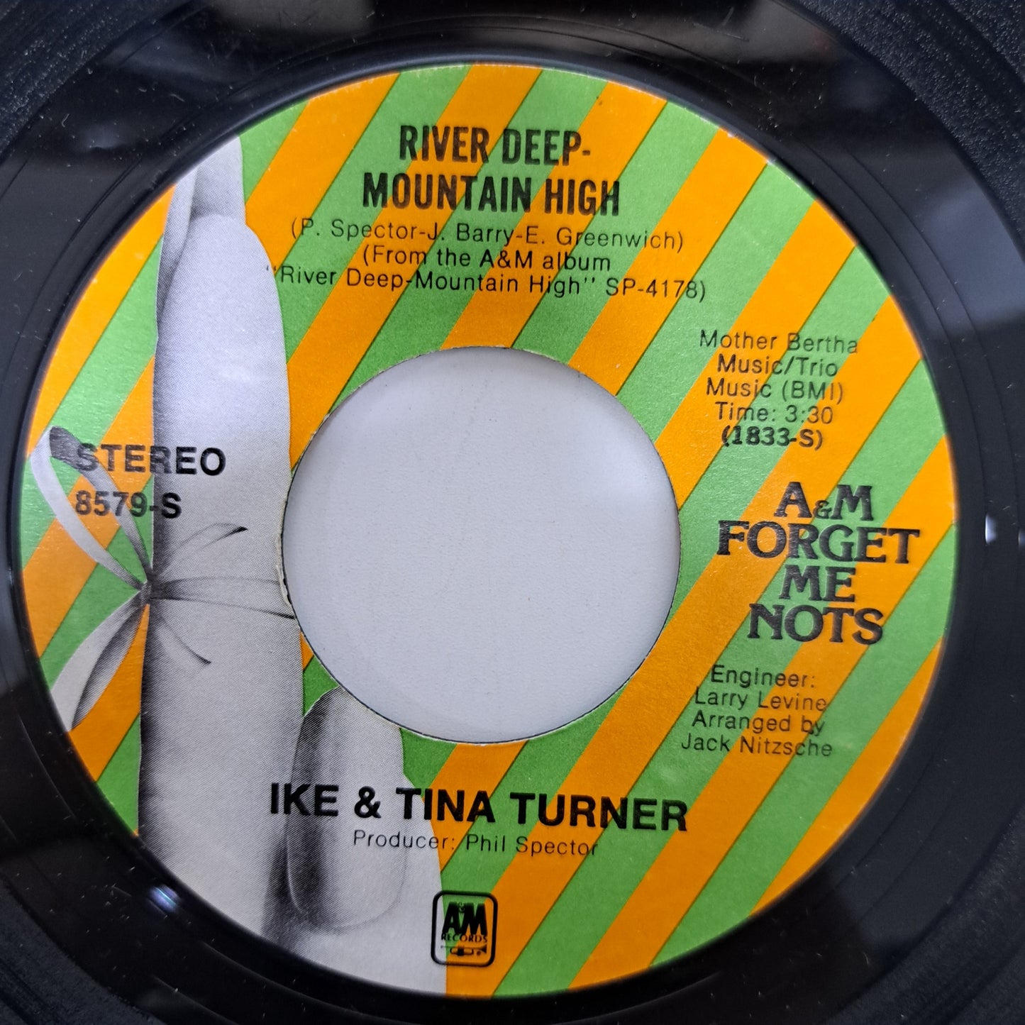Ike & Tina Turner - River Deep, Mountain High (US Vinyl 7" Single) EX