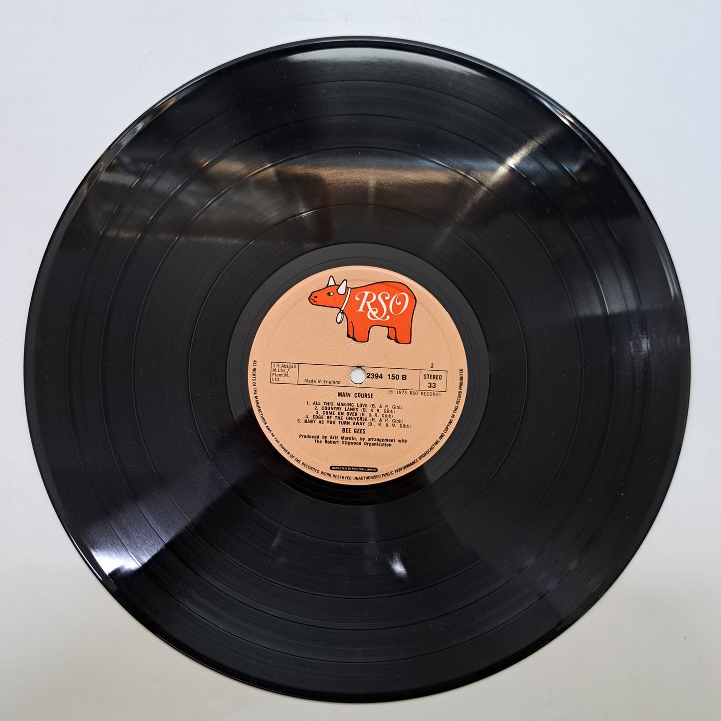 Bee Gees - Main Course (Vinyl LP UK 1975) EX/EX