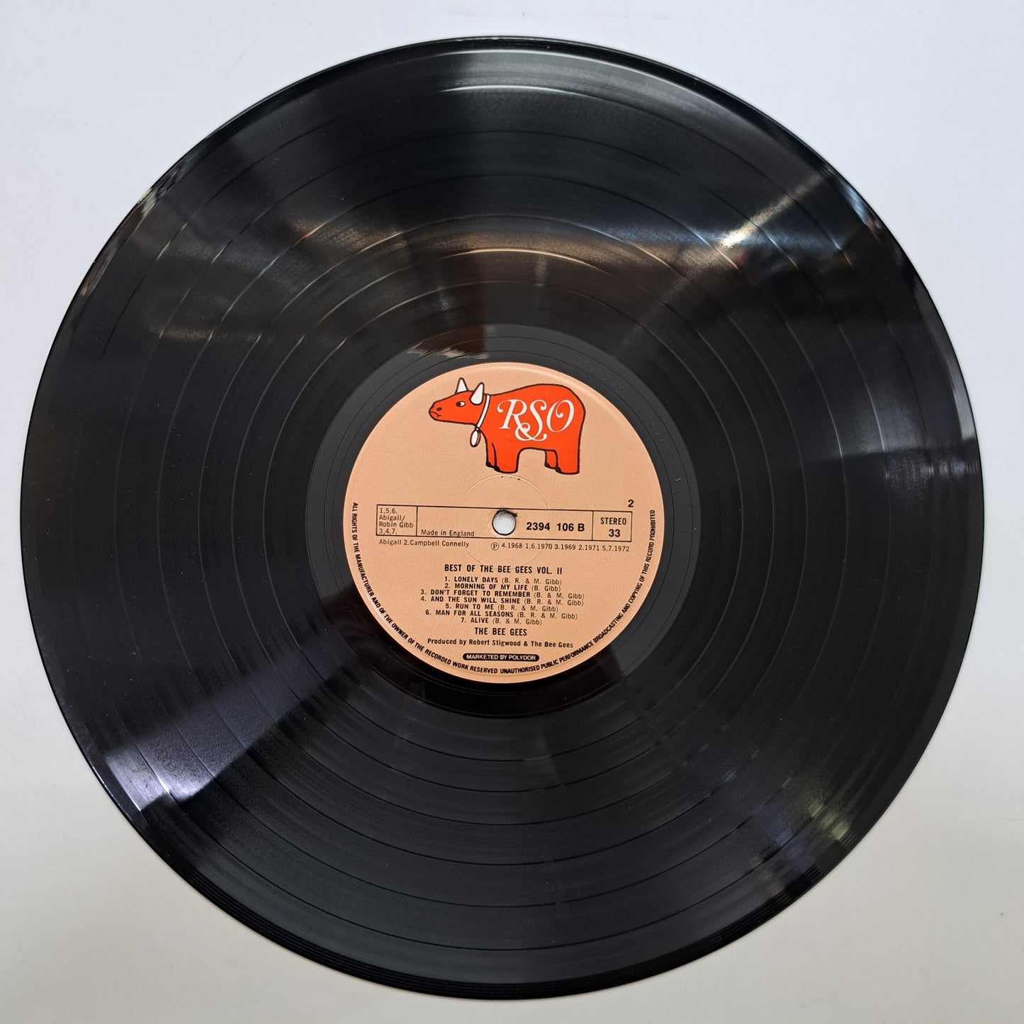 Bee Gees - Best of Bee Gees Vol.2 (Vinyl LP UK 1973) NM/NM