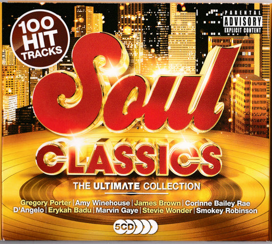 Various - Soul Classics~The Ultimate Collection (5 CD Set 2017) Sealed