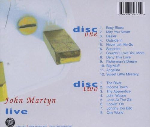 John Martyn - Live (2007 Double CD) Sealed