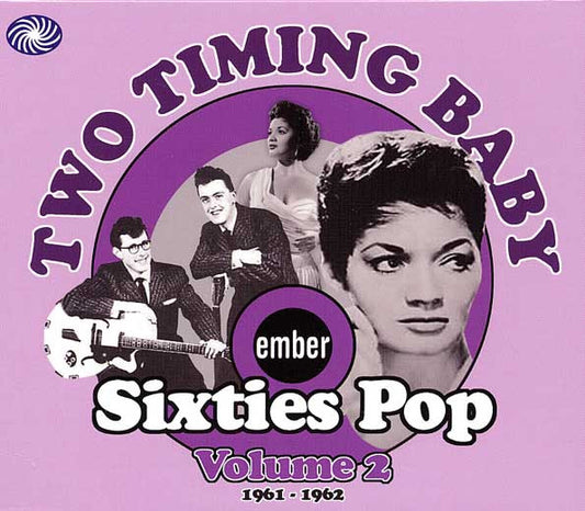 Various - Two Timing Baby ~ Ember Sixties Pop Vol.2 (2010 CD) NM