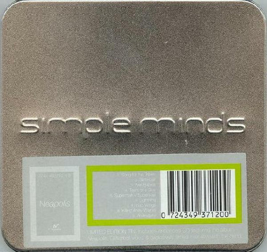 Simple Minds - Neapolis (1998 Limited Edition CD in Tin) NM