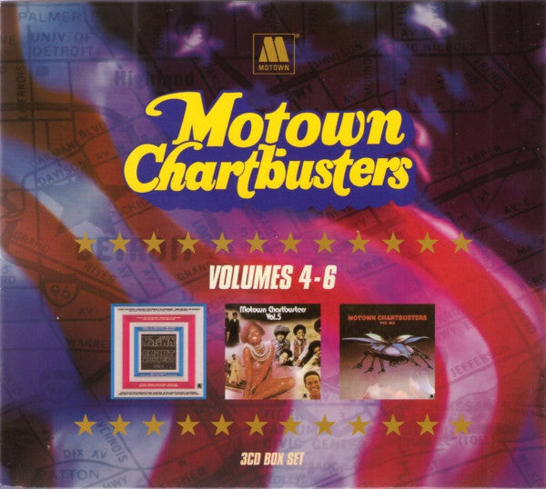 Various - Motown Chartbusters Vol.4-6 (1999 Triple CD Set) Mint