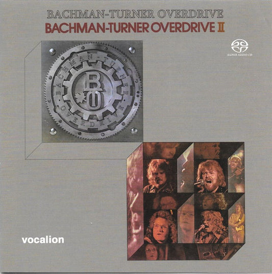 Bachman-Turner Overdrive SACD - Self Titled / II (2 Albums on 1 CD) Sealed