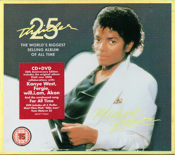 Michael Jackson - Thriller 25 (2008 Gold CD & DVD) NM