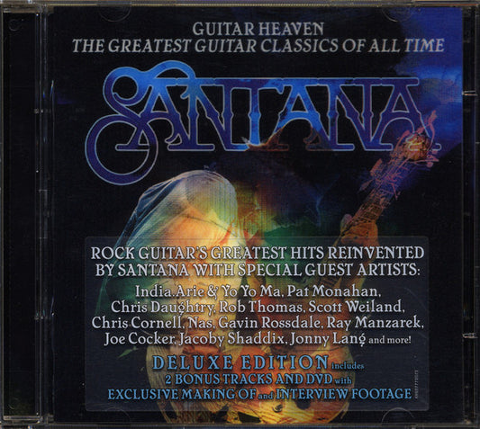 Santana - Guitar Heaven (2010 Deluxe Edition CD + DVD) Mint