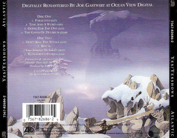 Yes - Yesshows (1994 Remastered German Double CD) NM