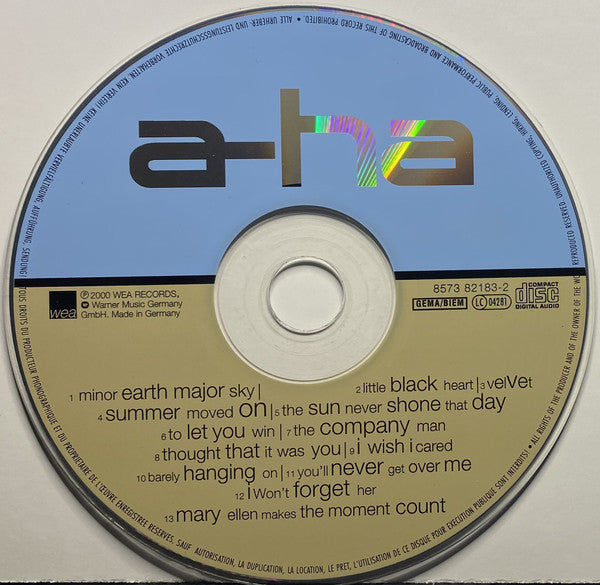 A-HA - Minir Earth | Major Sky (2000 CD) NM