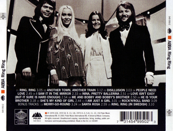 Abba - Ring Ring (2001 24Bit CD) Mint