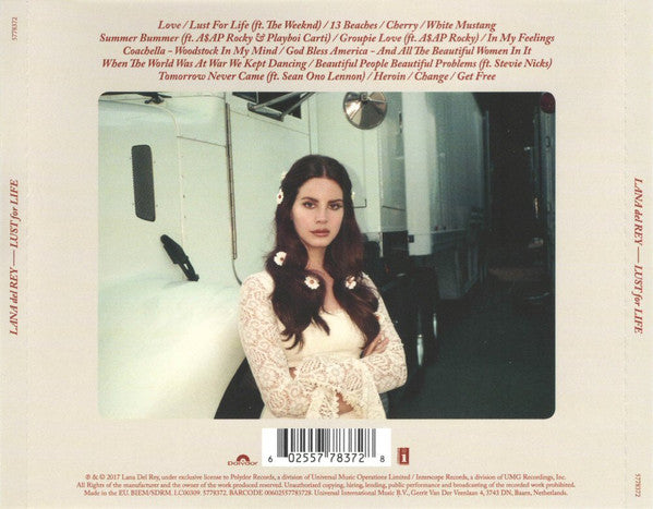 Lana Del Rey - Lust For Life (2017 UK CD) Mint