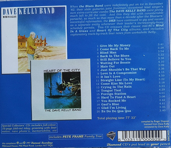 Dave Kelly Band - Waiting For Bessie (1997 UK CD) NM