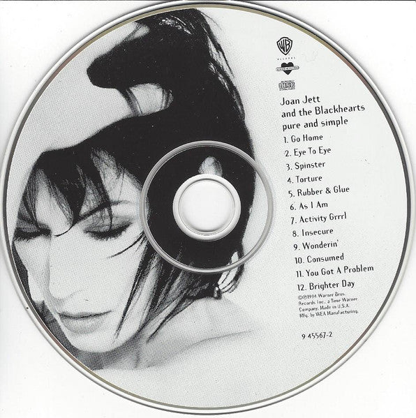 Joan jett and the Blackhearts - Pure and Simple (US CD) NM