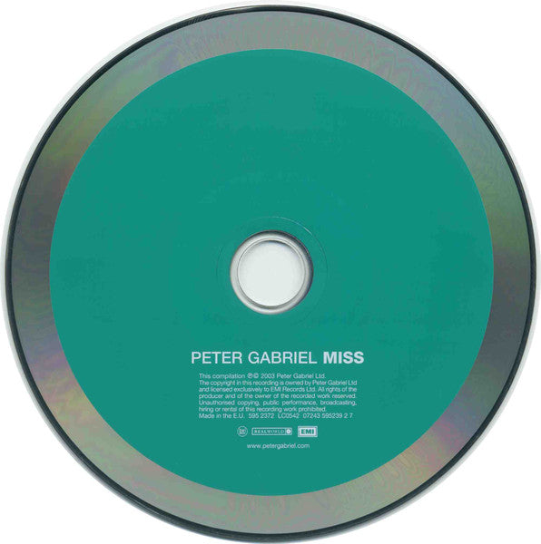 Peter Gabriel - Hit (2003 DCD) NM
