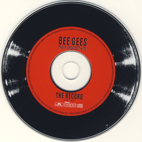 Bee Gees - Their Greatest Hits~The Record (2001 DCD) NM