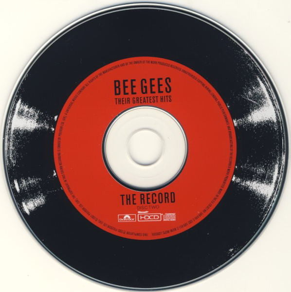 Bee Gees - Their Greatest Hits~The Record (2001 DCD) NM