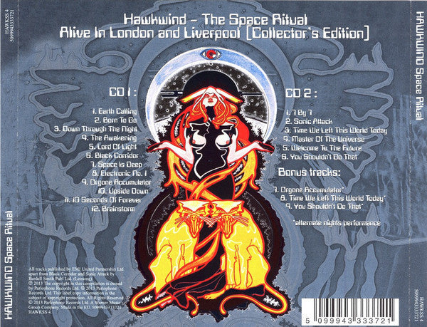 Hawkwind - Space Ritual (2013 Collectors Edition Double CD) Mint