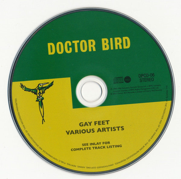 Various - Gay feet ~ Every Night (Doctor Bird Reggae CD) Mint