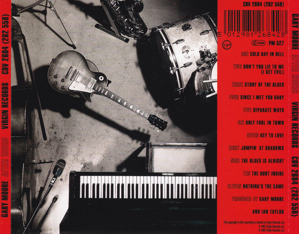 Gary Moore - After Hours (1992 CD) VG+
