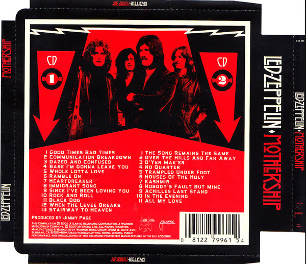 Led Zeppelin - Mothership ~ The Very Best of (2007 DCD) NM