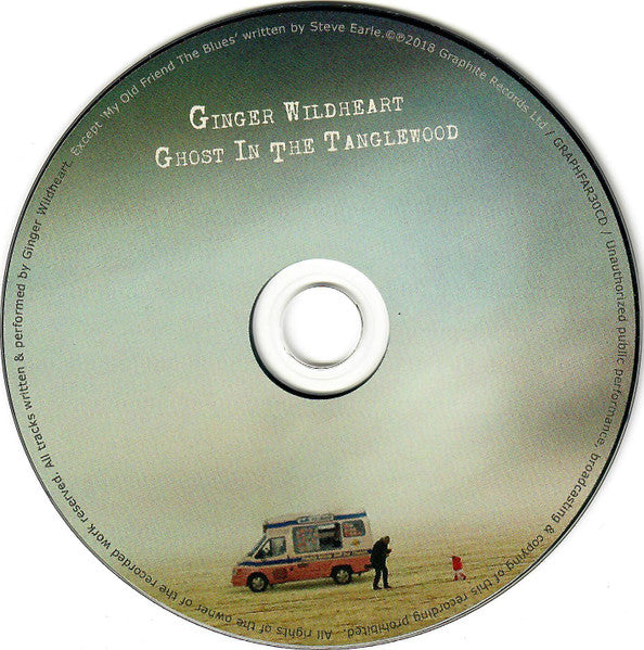 Ginger Wilder - Ghost in the Tanglewood (2018 CD) Sealed