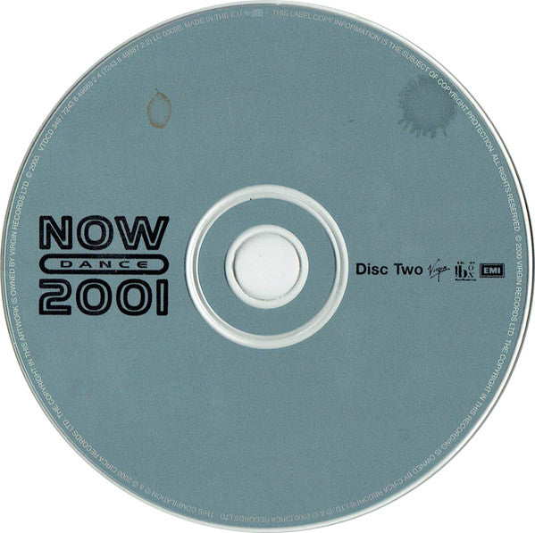 Various - Now Dance 2001 (2001 DCD) VG+