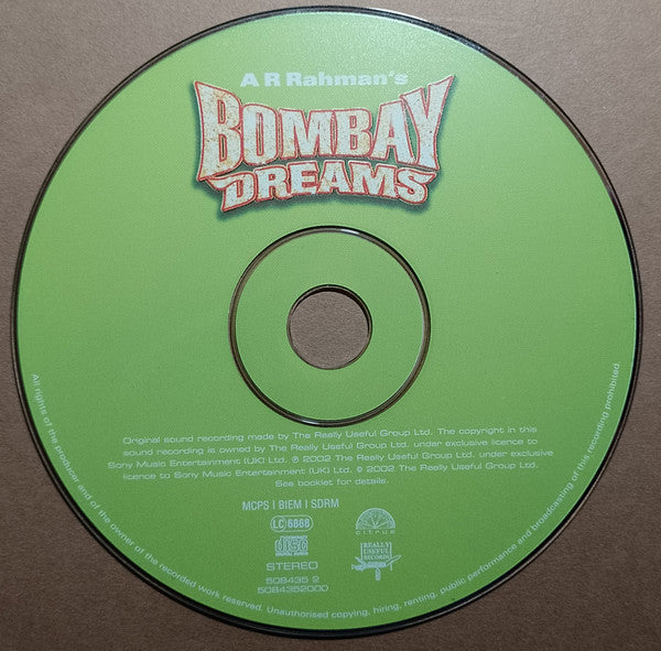 Various - Andrew Lloyd Webber Presents Bombay Dreams (2002 CD) NM