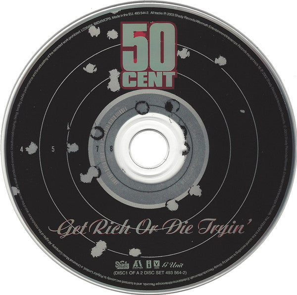 50 Cent - Get Rich or Die Tryin' (2003 Ltd Edition DCD) Mint