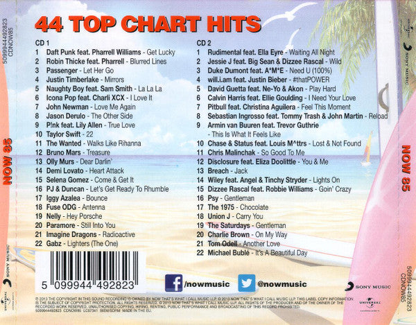 Various - Now Thats What I Call Music 85 (2013 DCD) NM