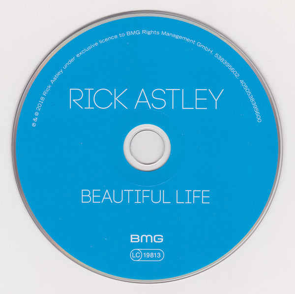 Rick Astley - Beautiful Life (2018 Deluxe Book edition) NM