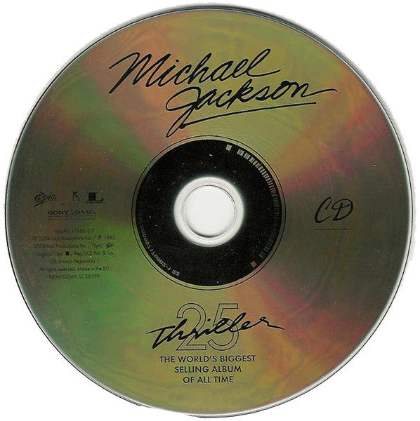 Michael Jackson - Thriller 25 (2008 Gold CD & DVD) NM