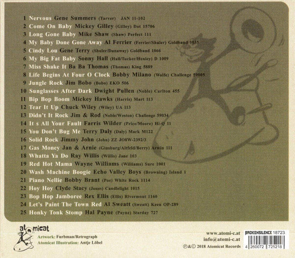 Various - Cat Fight ~ Miss Shake It (2018 Rockabilly CD) VG+