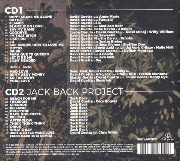 David Guetta - 7 (2018 Double CD) VG+
