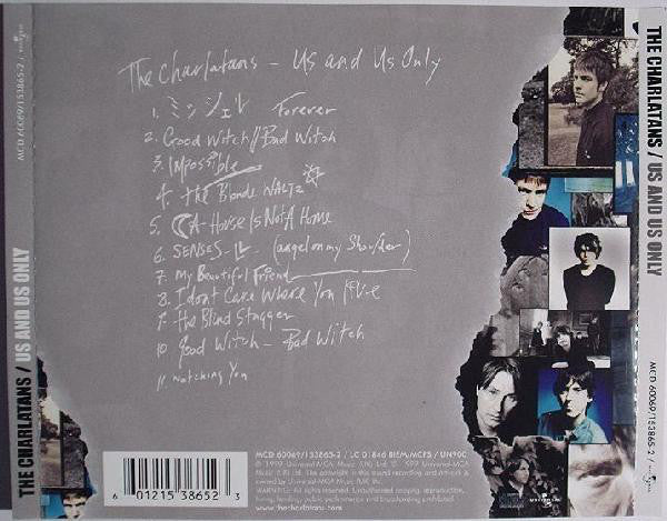 Charlatans - Us and Us Only (1999 CD) NM