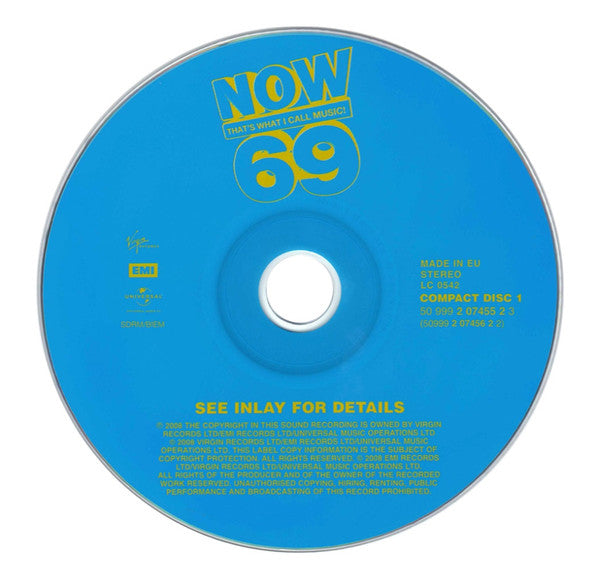Various - Now Thats What I Call Music 69 (2008 DCD) VG+