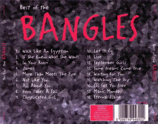 Bangles - Best of The Bangles (1999 CD) VG+