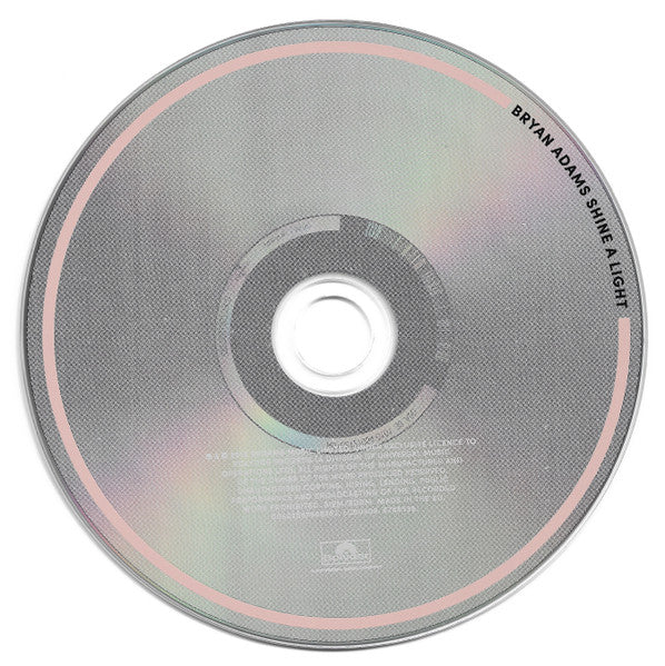 Bryan Adams - Shine a Light (2019 CD) Mint