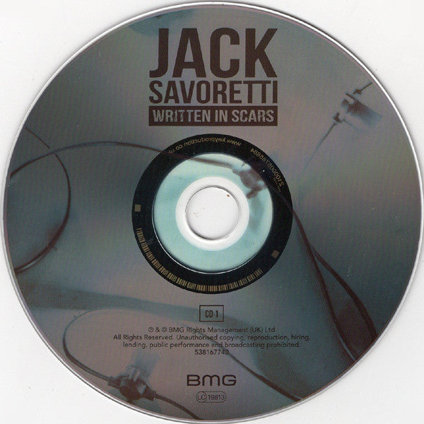 Jack Savoretti - Written in Scars (2015 New Edition DCD + Poster) NM