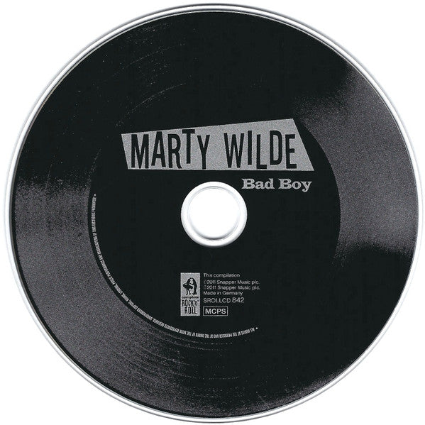 Marty Wilde - Bad Boy (2011 CD) Sealed