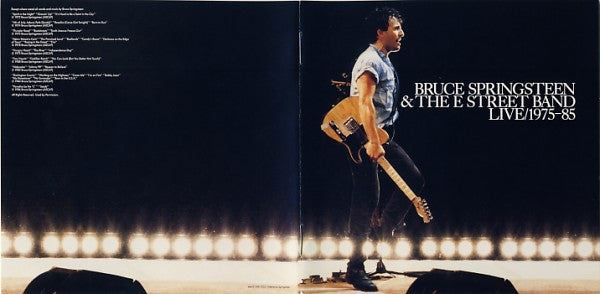 Bruce Springsteen & E Street Band - Live 1975-85 (Japan 5 CD Box Set) NM
