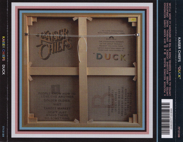 Kaiser Chiefs - Duck (2019 CD) Mint